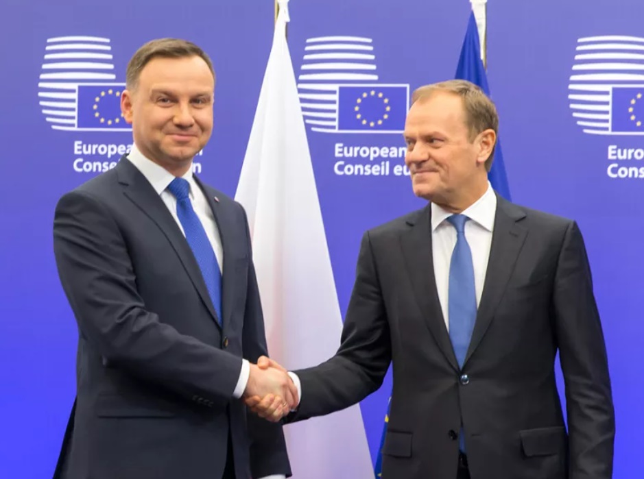 “Please stop trying to violate the law,” President Duda tells PM Tusk