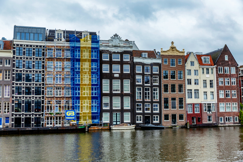 Amsterdam prohibits the construction of new hotels as a measure to address overtourism.