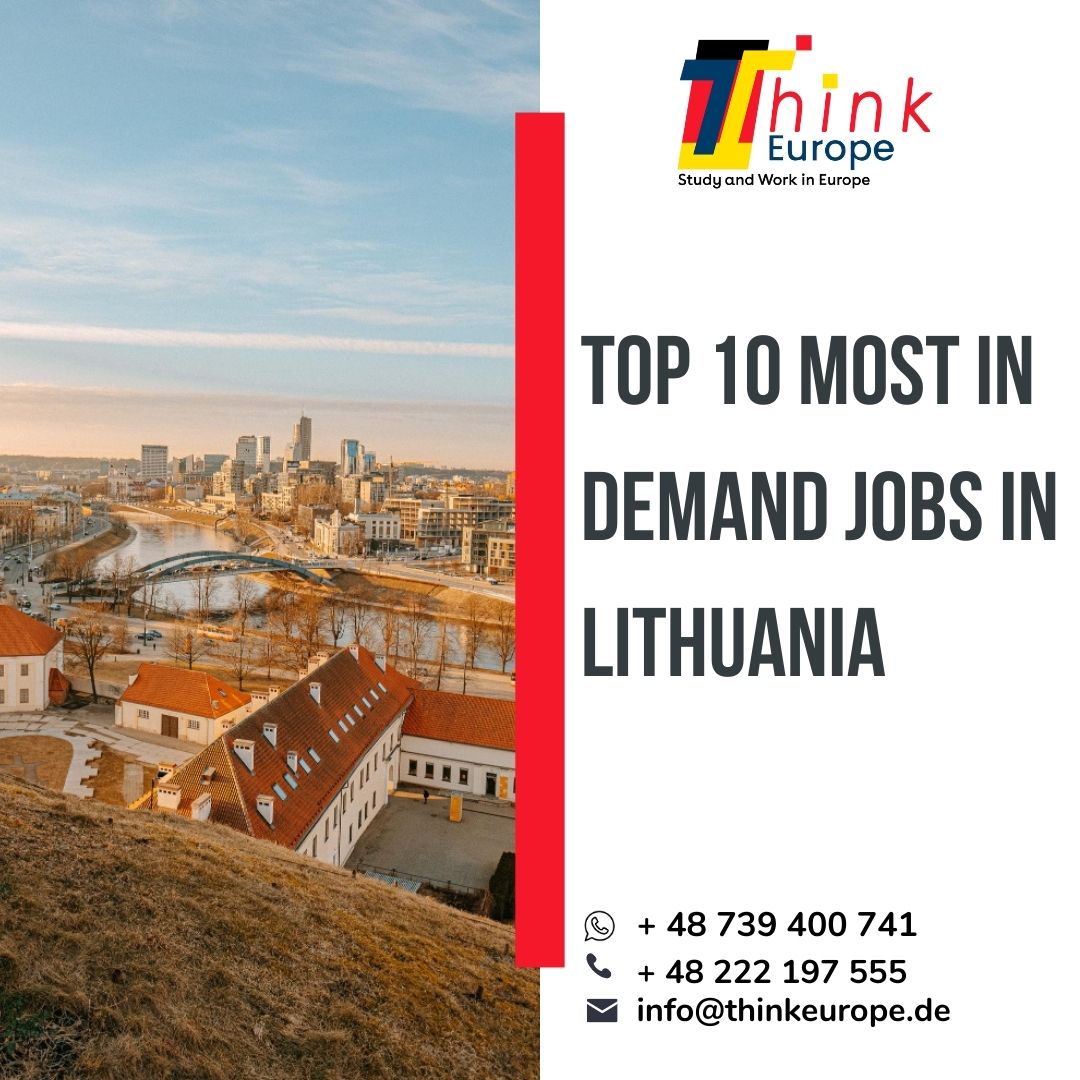 Top 10 Most In Demand Jobs in Lithuania