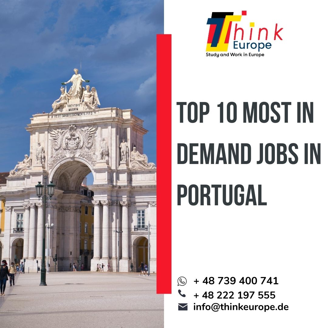 Top 10 Most In Demand Jobs in Portugal