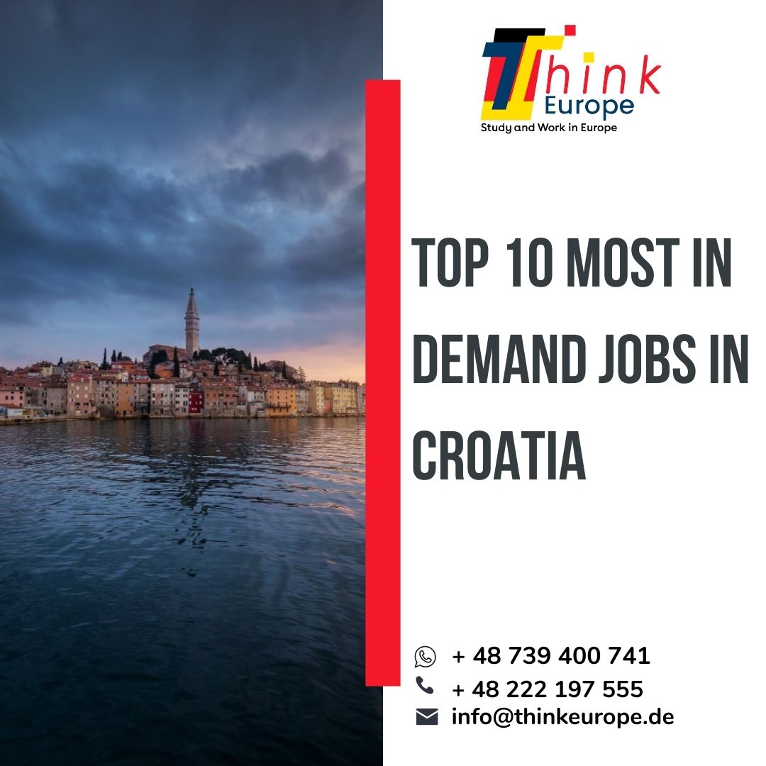 Top 10 Most In Demand Jobs in Croatia