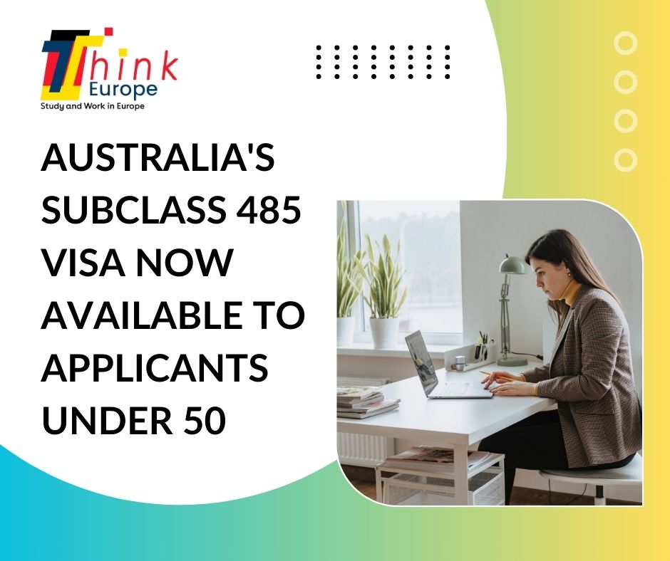 Australia's Subclass 485 Visa now available to applicants under 50