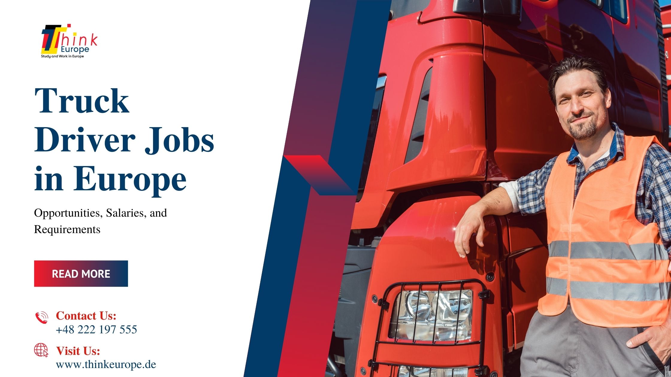 Truck Driver Jobs in Europe: Opportunities, Salaries, and Requirements