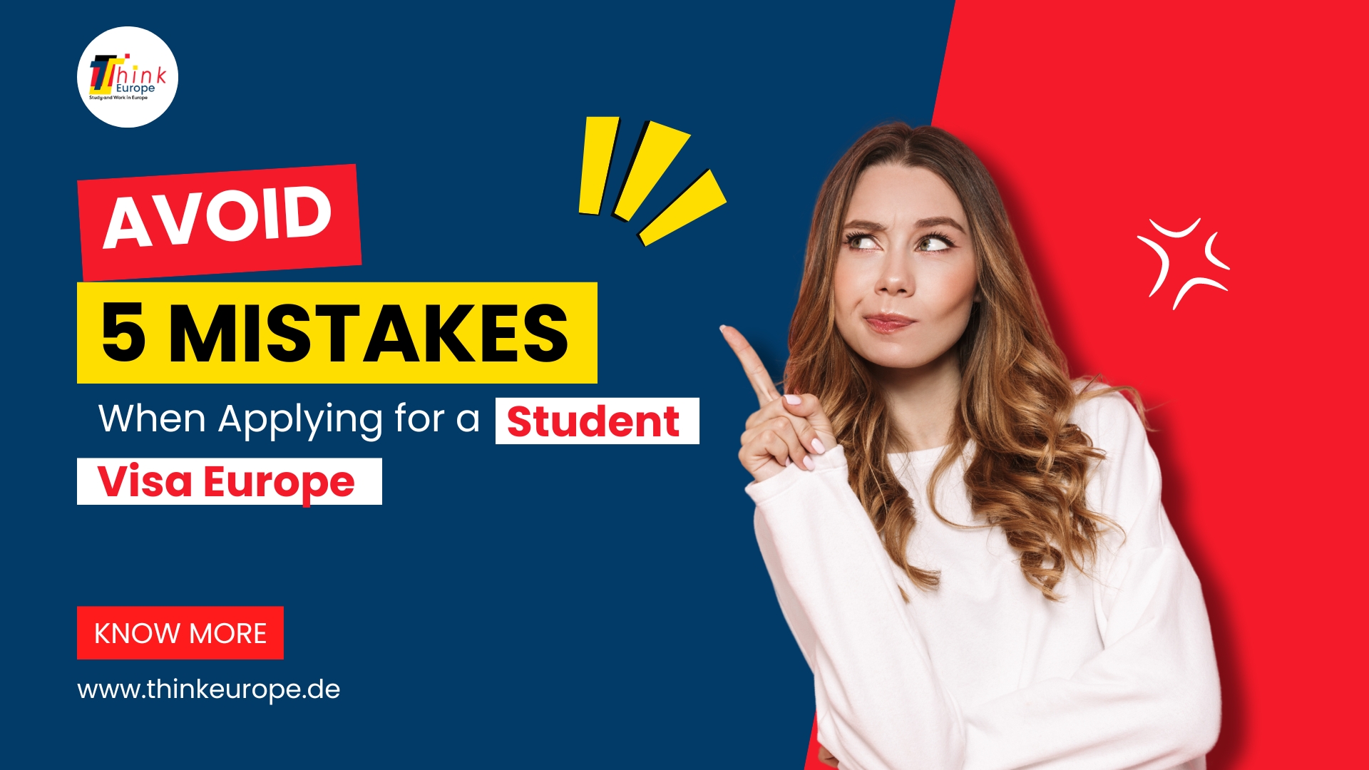 5 Mistakes to Avoid When Applying for a Student Visa Europe